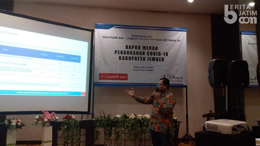 17 Persen Warga Jember Tak Percaya Corona, 19 Persen Anggap Tak Berbahaya
