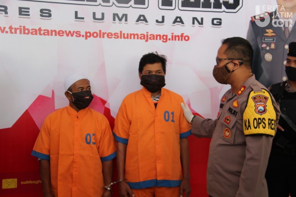 Polres Lumajang Tangkap Pembuat dan Pembeli Bahan Bondet