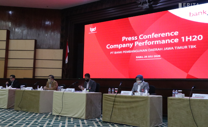 Bank Jatim Koreksi Target Kinerja, Karena Ekonomi Masih Terkena “Covid”