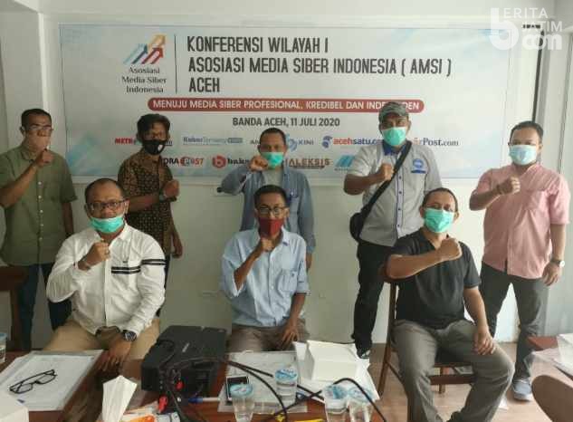 Pengurus AMSI Aceh Terbentuk, Maimun Saleh Pimpin Periode 2020-2023