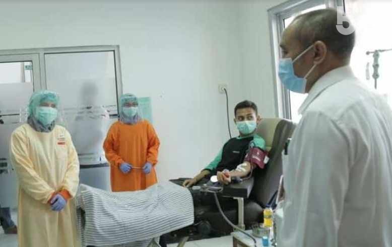 Pasien Sembuh Covid-19 di Lumajang Donorkan Plasma Darahnya