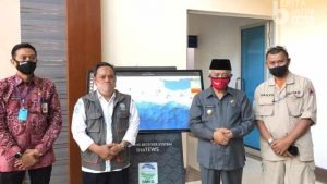 Alat Pendeteksi Gempa Seri Baru Terpasang di Kantor Bupati Malang