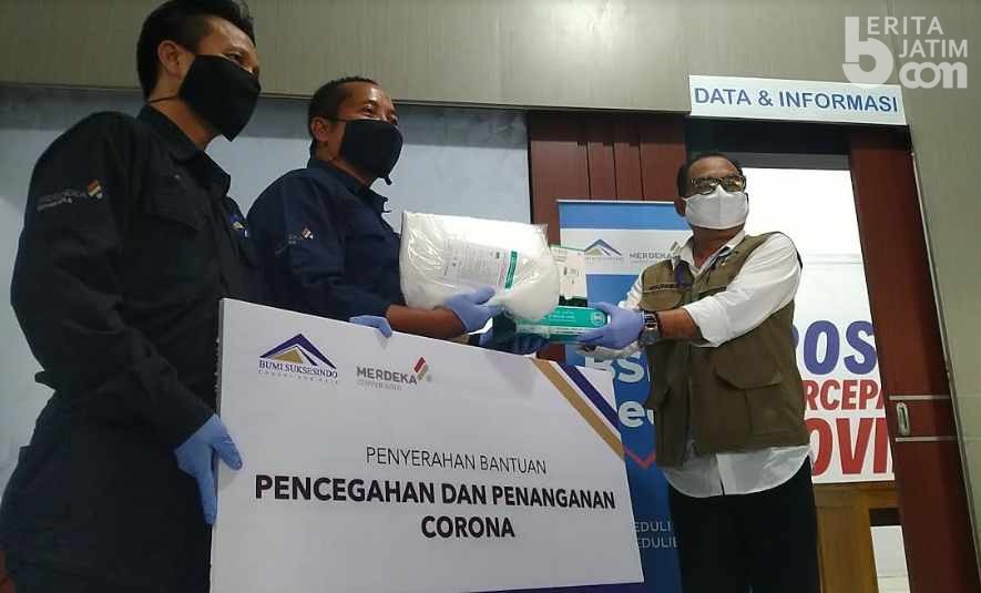 PT BSI Bantu APD Medis di Banyuwangi