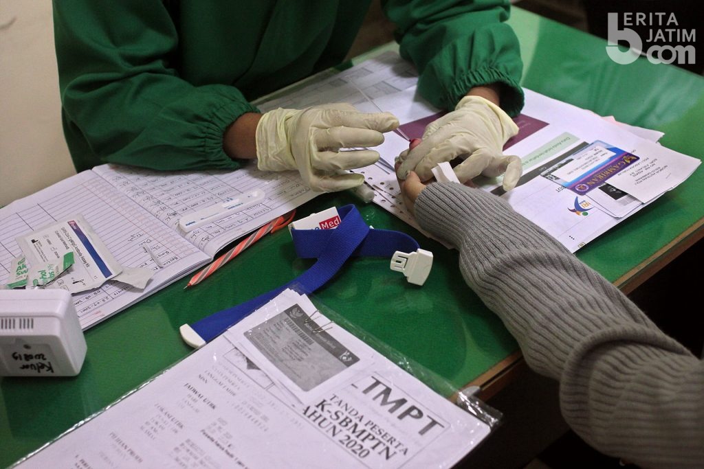 Pemkot Kediri Bantu Calon Mahasiswa Gratiskan Rapid Test