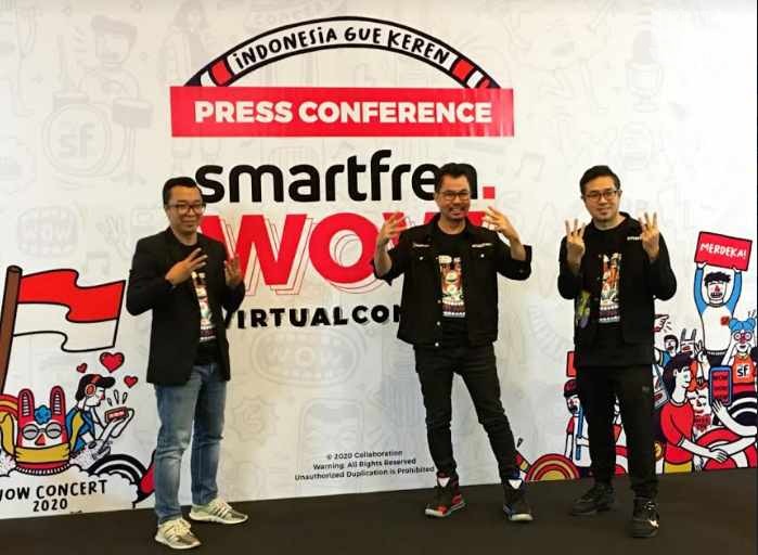 Pandemi Berlanjut, Smartfren Tetap Gelar Konser Kemerdekaan