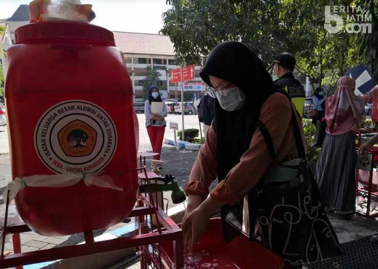 Jadi Mitra Unair dalam UTBK, Untag Terapkan Protokol Kesehatan Ketat