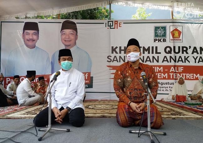Usai Deklarasi, Paslon QA Target 70 Persen Suara di Pilkada Gresik