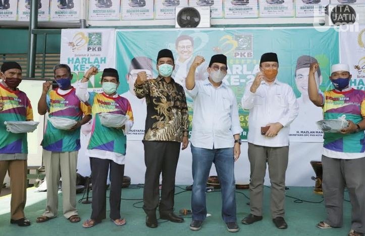 Hadiri Harlah ke-22 PKB, Machfud Arifin Puji Militansi dan Solidaritas Kader