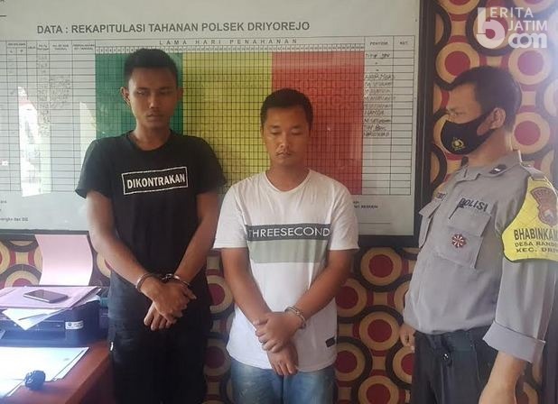 Curanmor Spesialis Rumah Kos Diringkus Polsek Driyorejo