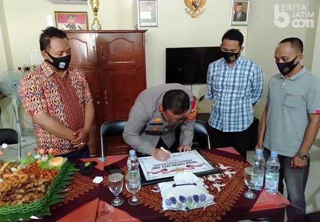 Kapolres Malang Resmikan Media Center Satu Jiwa
