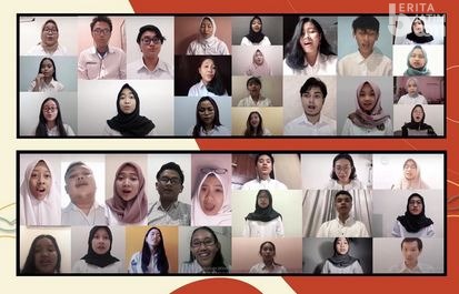 Konser Virtual Swara Mardika Airlangga untuk Indonesia