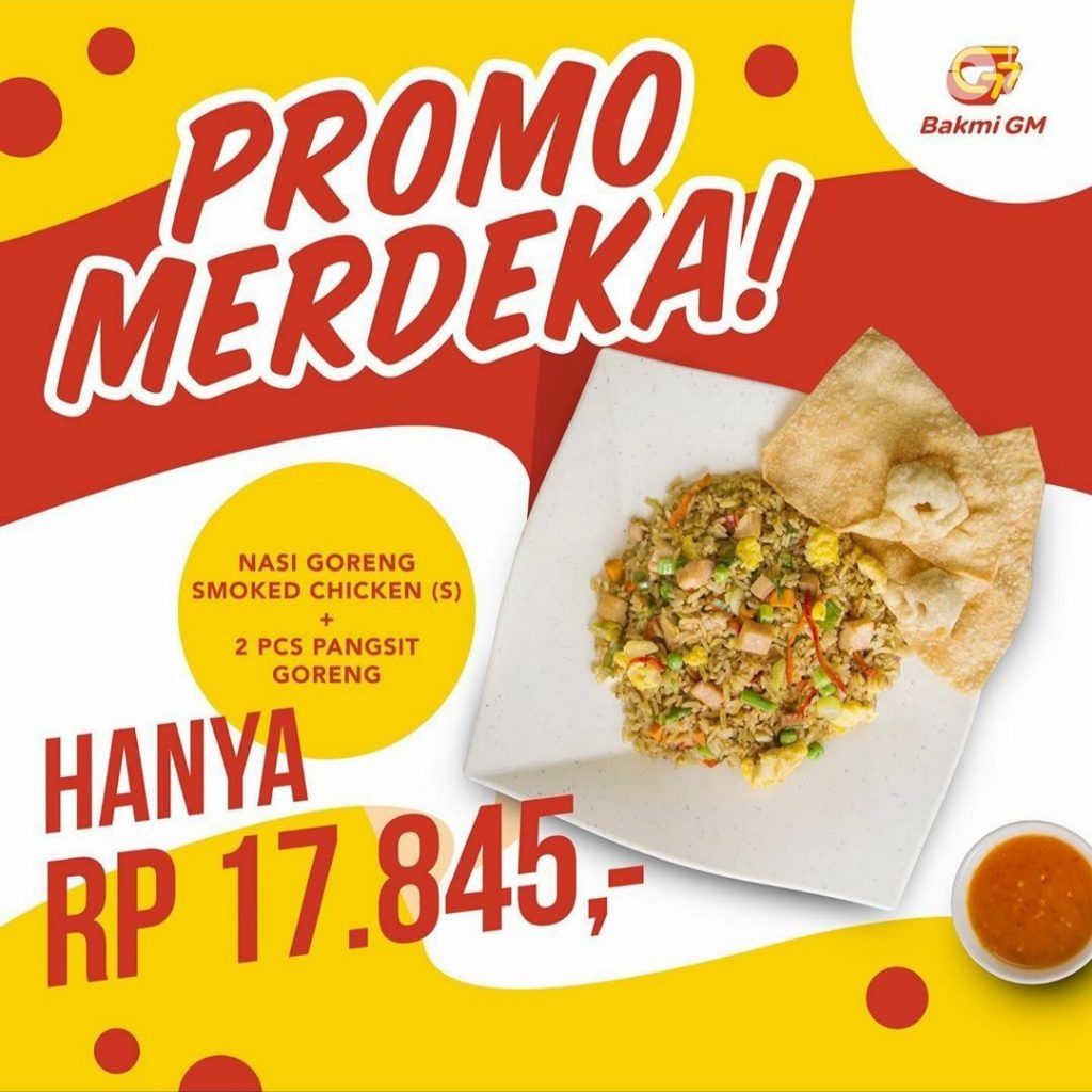 Serba Rp 17 Ribu, 5 Gerai Makanan Ini Beri Diskon Rayakan HUT Kemerdekaan Indonesia