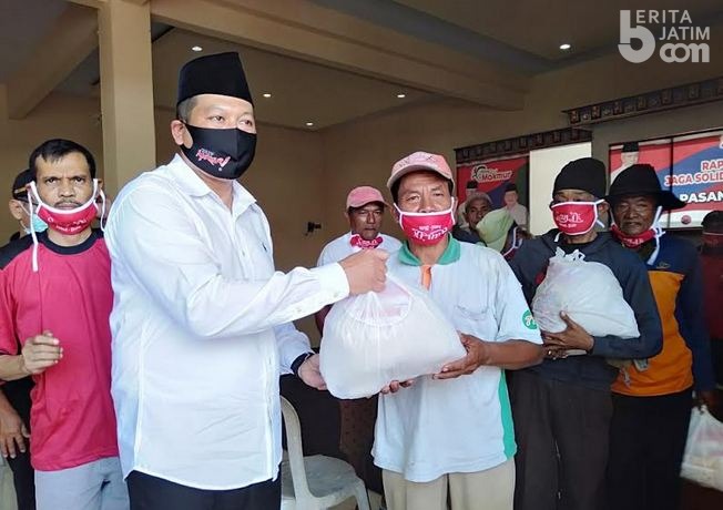Pilkada Malang, Peresmian Posko Pemenangan SanDi Dihadiri Ratusan Tukang Becak