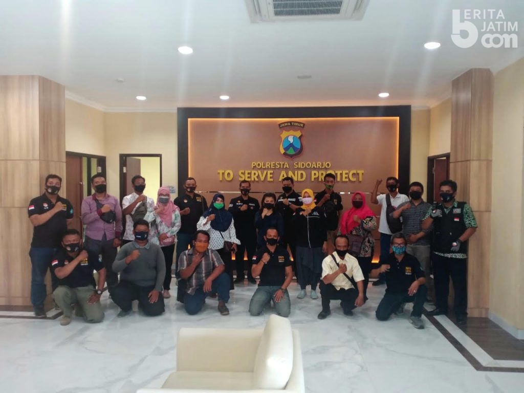 Tangkal Hoax, Polresta Sidoarjo Gandeng Netizen