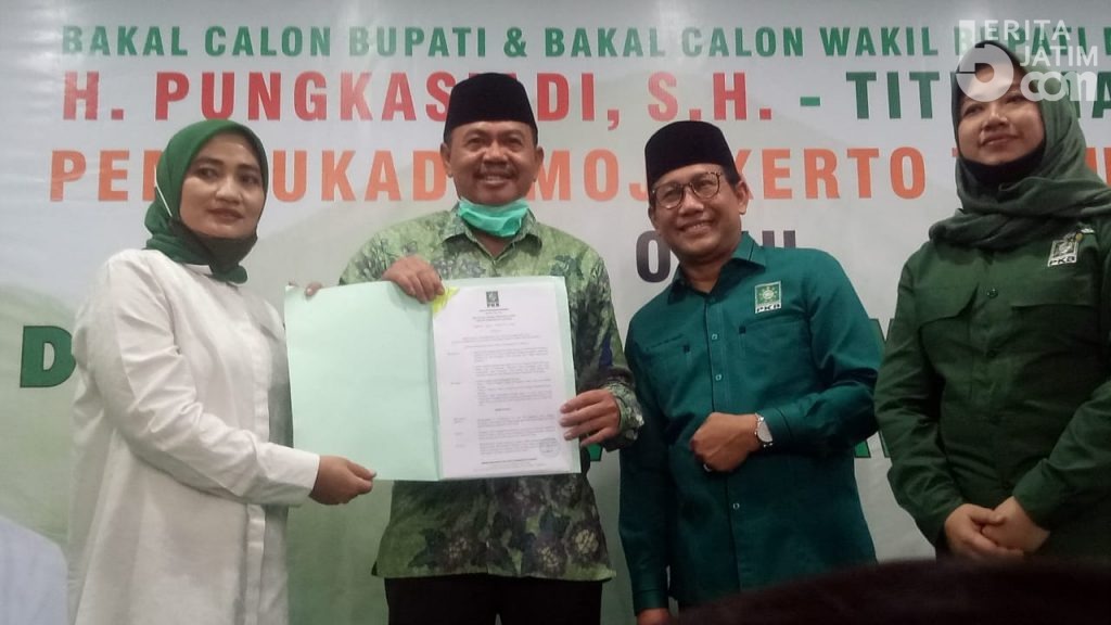 Maju Pilbup 2020, Pungkasiadi Konsultasi ke KPU Mojokerto