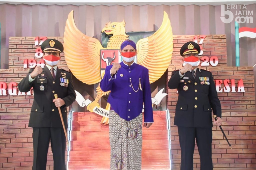 Harapan Walikota Kediri Saat Upacara Peringatan Hari Kemerdekaan ke-75