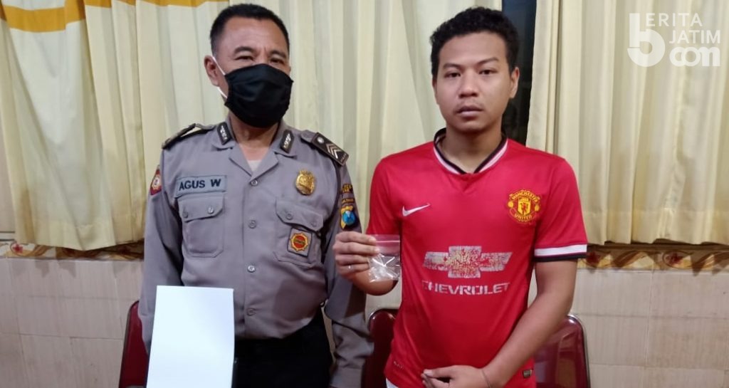 Hisap Sabu, Pemuda Asal Menganti Gresik Dibekuk Polisi
