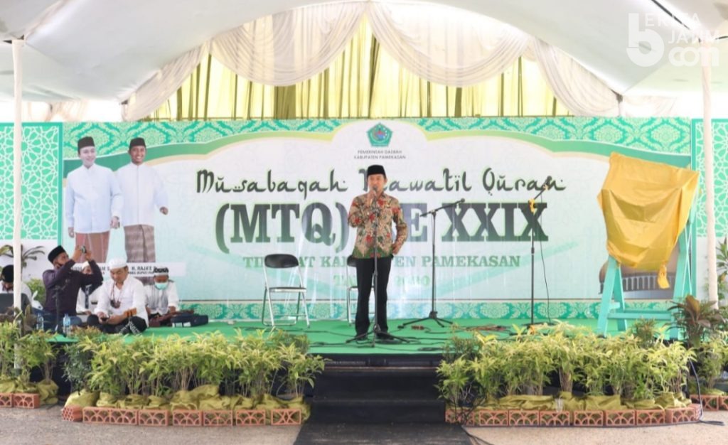 Wabup Pamekasan Harap Ajang MTQ Lahirkan Generasi Qur’ani