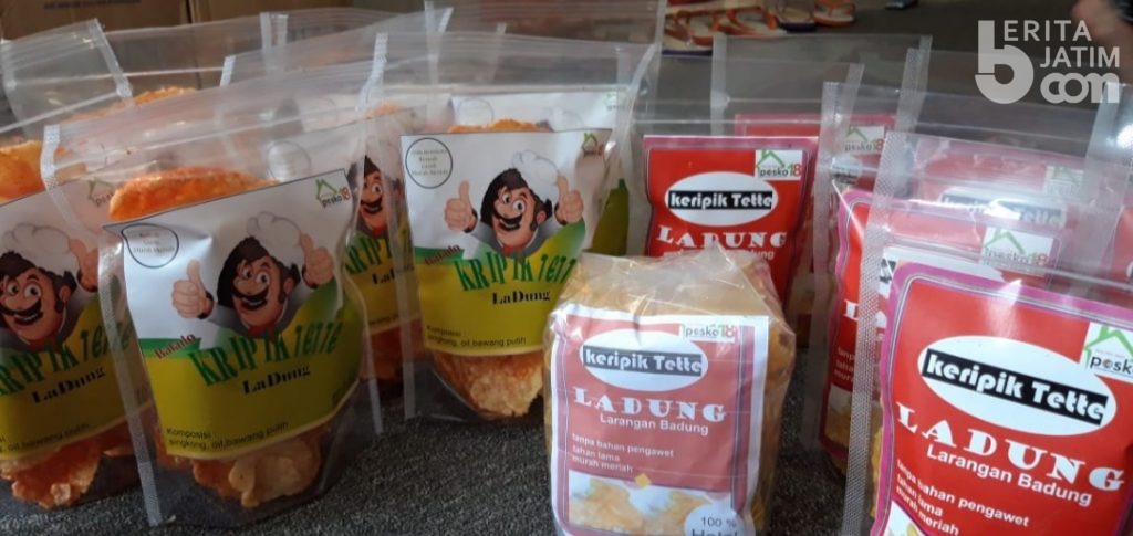 Mahasiswa KKN Gagas Produk Kripik Tette Khas Ladung