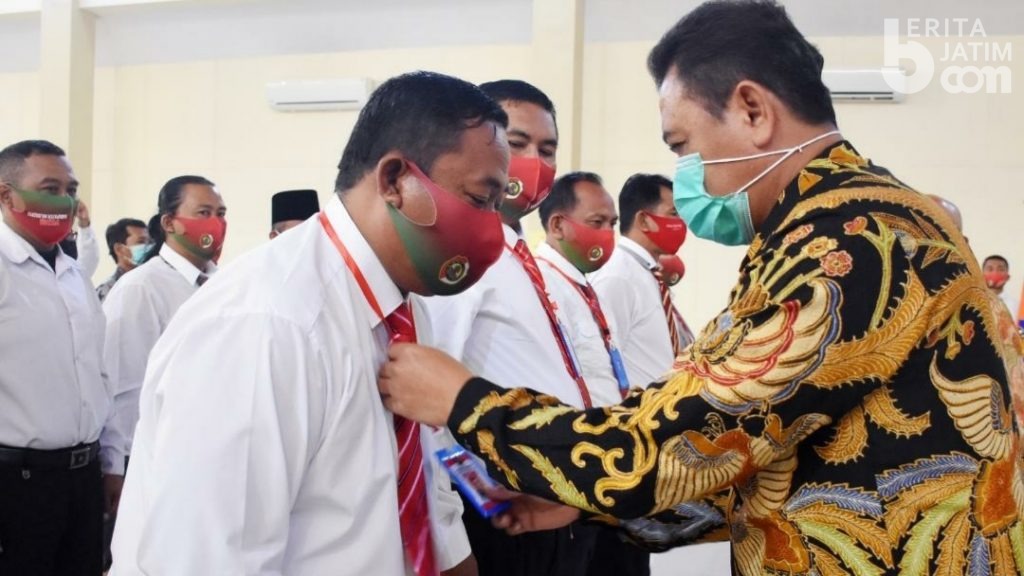 Antisipasi Dini Cegah Ancaman Konflik, 90 Anggota FKDM Kabupaten Mojokerto Dikukuhkan