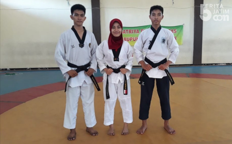 3 Atlet Pamekasan Wakili Jatim di Ajang Online Taekwondo Poomsae 2020