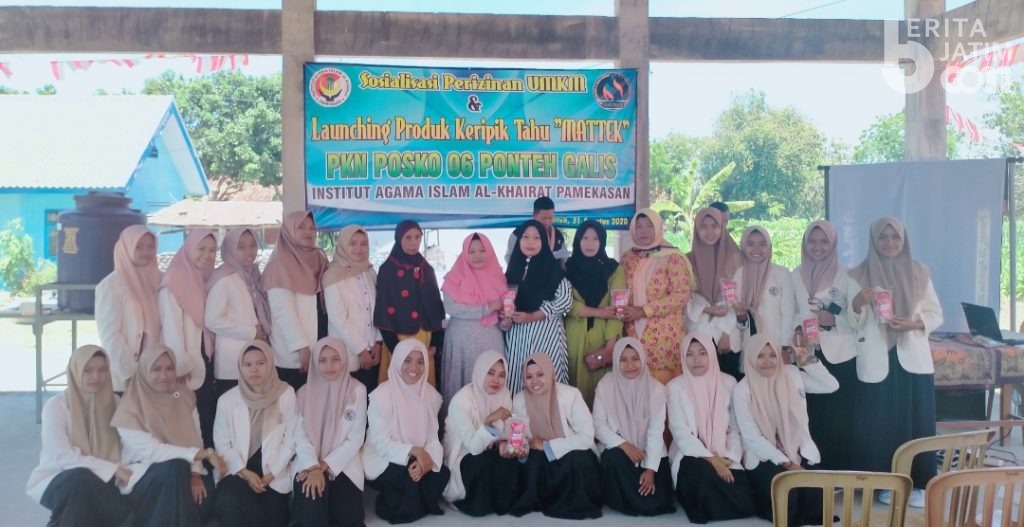 Mahasiswa PKN Launching Produk Potensial Desa