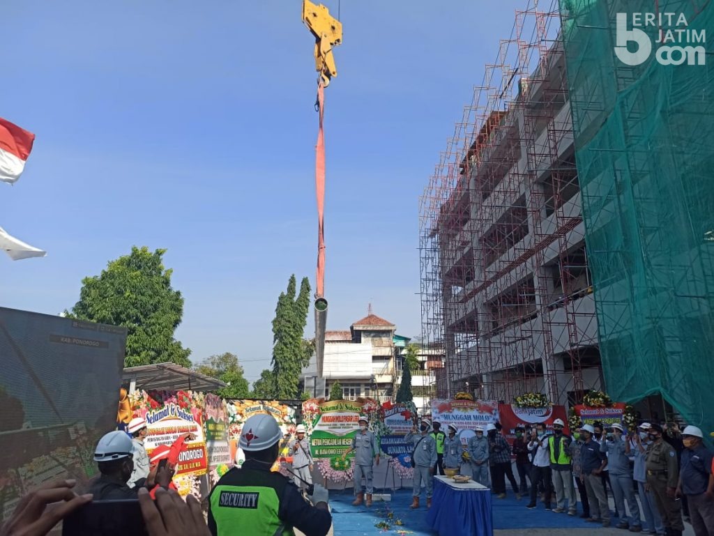 Pekerjaan Fisik Pasar Legi Ponorogo Ditarget Selesai Desember