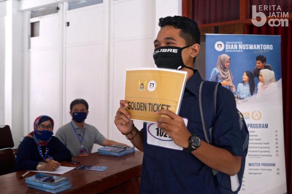 Lolos Seleksi, 40 Calon Mahasiswa dapat Beasiswa Walikota Kediri