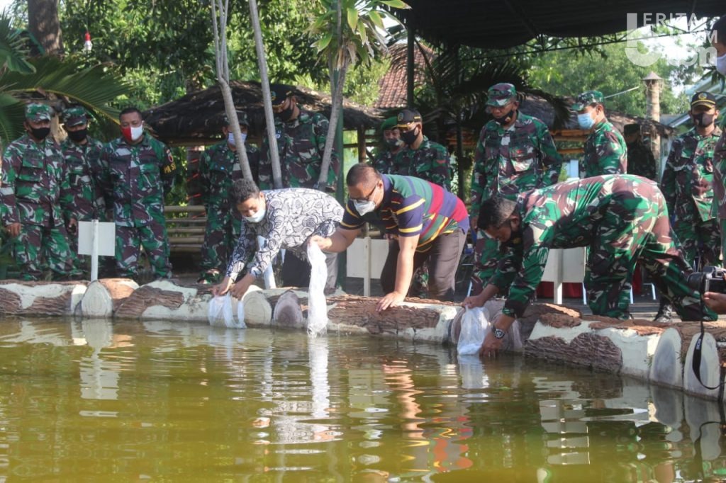 Lahan Kosong di Koramil Akan Disulap Jadi Kolam Ikan