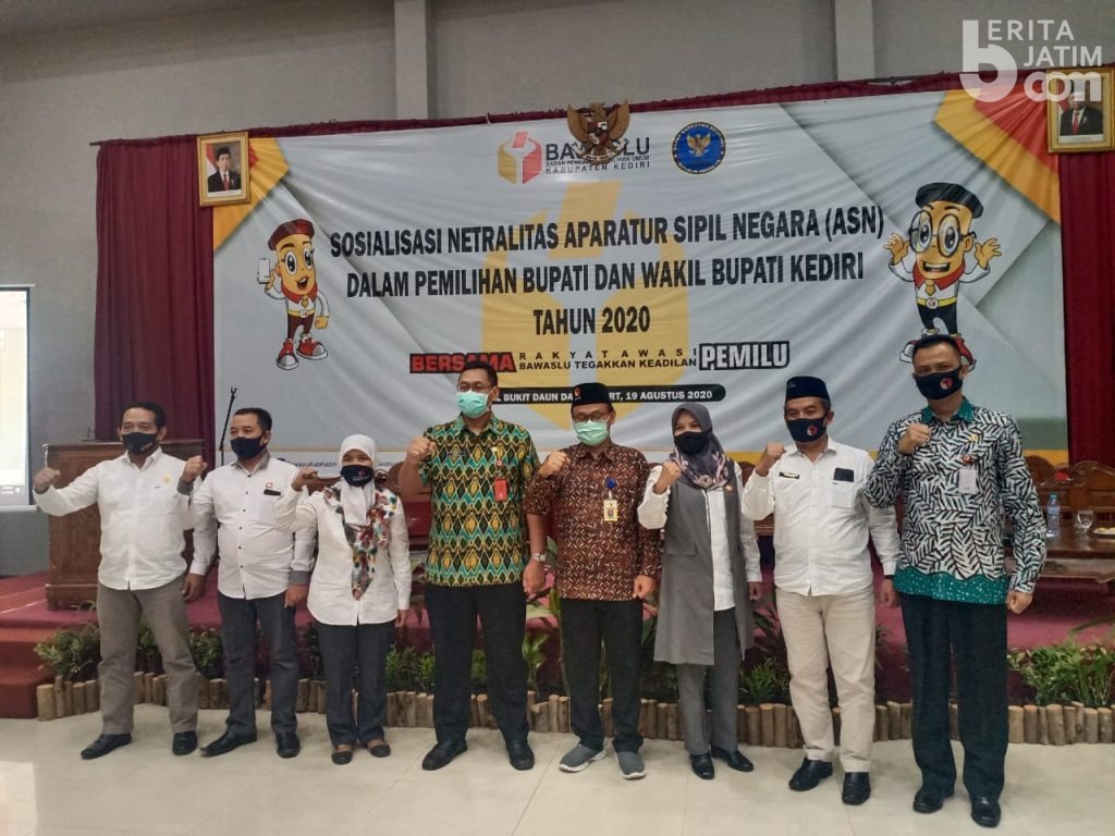 Bawaslu Kabupaten Kediri Ingatkan Netralitas ASN dalam Pilkada