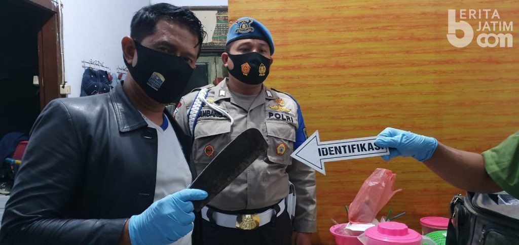 Suami Bunuh Istri, Polisi Sita Sebilah Golok dari Lokasi Kejadian