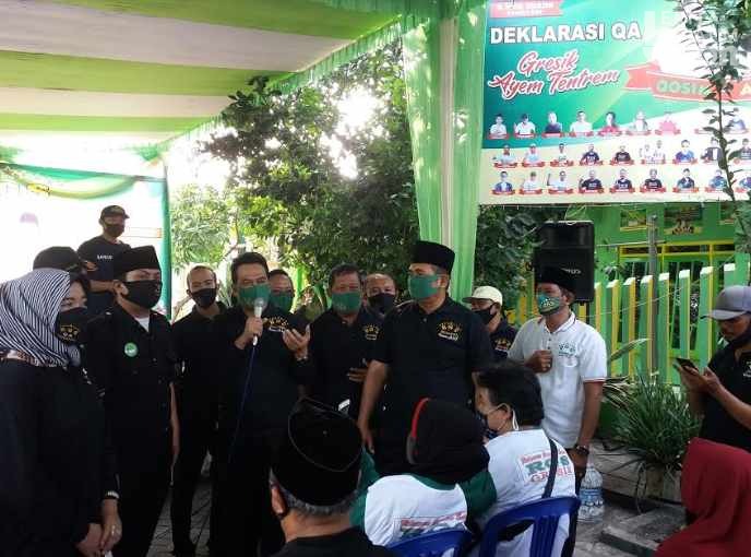 RGS Gresik Deklarasi Dukung Pasangan Cabup M Qosim-Alief