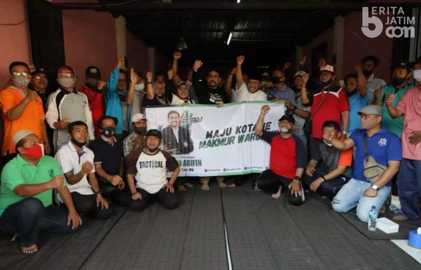 Pagi-pagi Cak Machfud Sarapan Aspirasi Warga Sukomanunggal