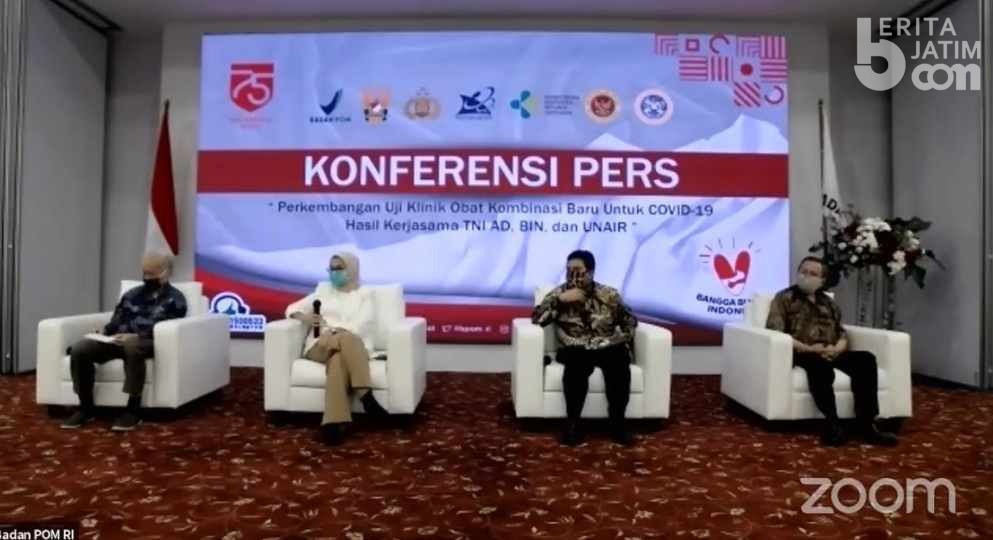Terima Masukan BPOM, Tim Peniliti Unair Gerak Cepat Sempurnakan Uji Klinis