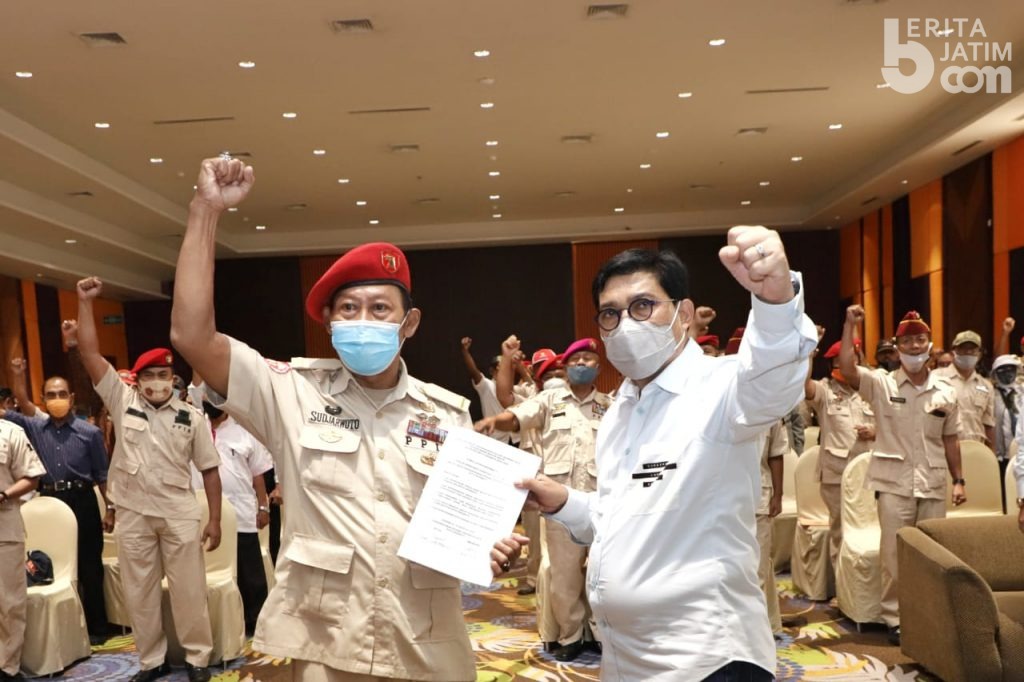 Didukung Pejuang Veteran, Cak Machfud Makin Semangat Buat Surabaya Merdeka dari Ketimpangan