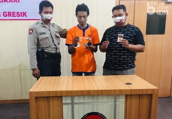 Bawa Sabu, Warga Iker-Iker Geger Cerme Diamankan Polisi