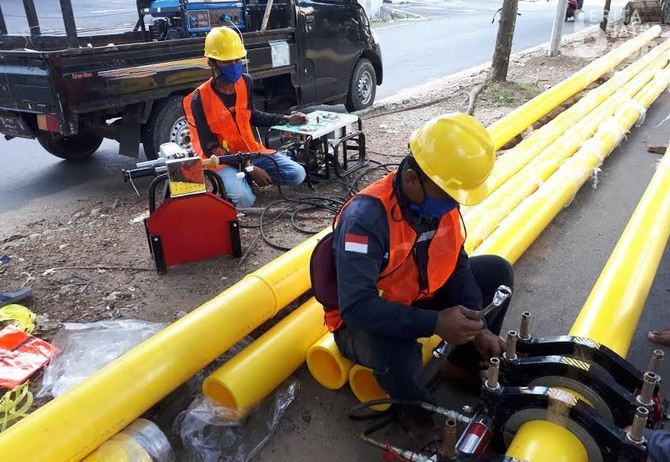 PGN Lampaui Target Actual Progres Proyek Jargas ESDM TA 2020