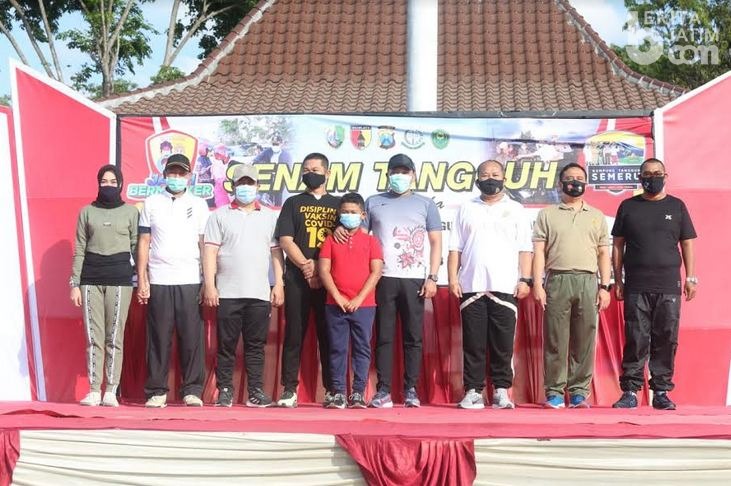 Forkopimda Sampang Ajak Masyarakat Patuhi Protokol Kesehatan