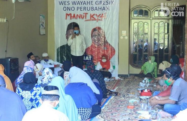 Paslon NIAT Dicurhati Nelayan Gresik Utara