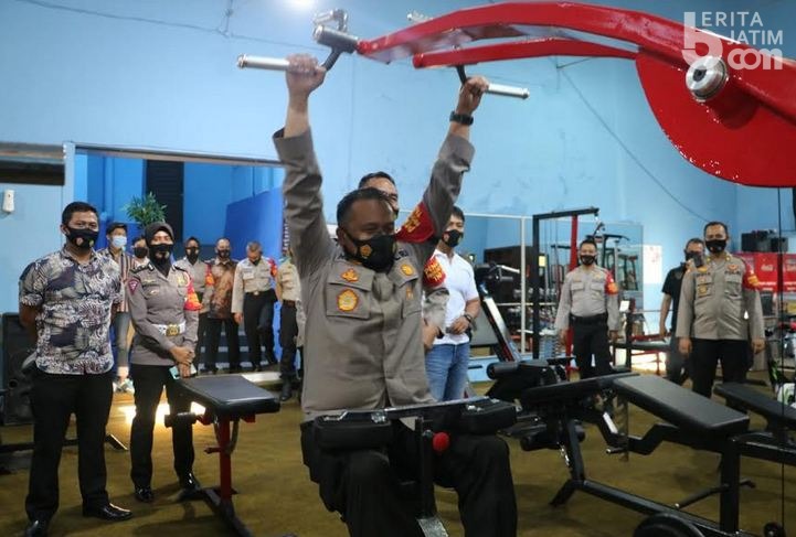 Polres Malang Miliki Bhayangkara Fitness Center Satu Jiwa