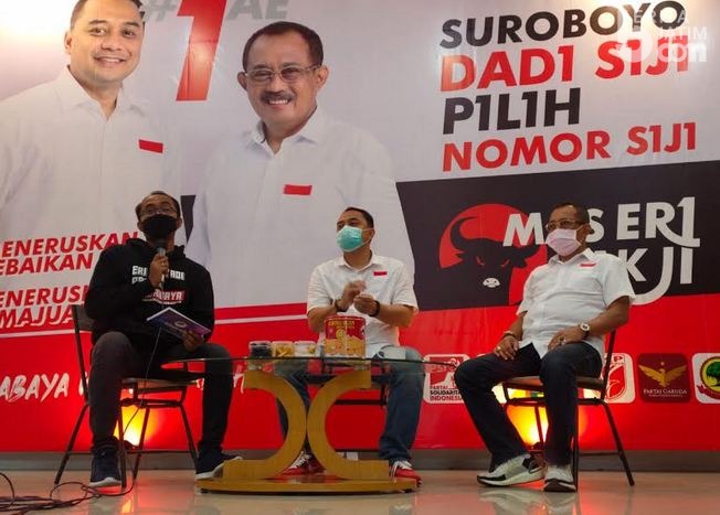 Cangkruk Online, Eri: Ojol Bisa Jadi Pemandu Wisata Heritage Surabaya