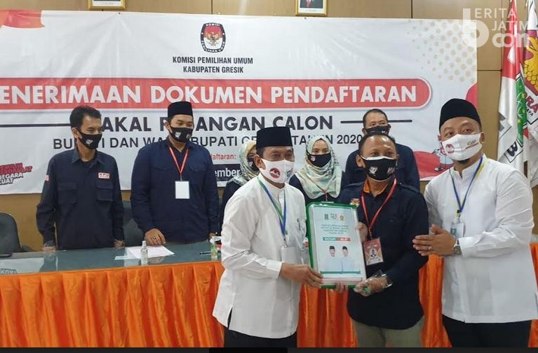 Sampai Hari Terakhir, Hanya 2 Paslon yang Mendaftar di Pilkada Gresik