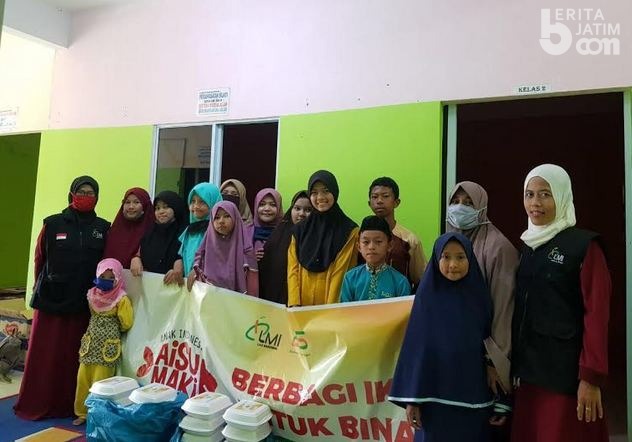 Gagas Ketahanan Pangan, Laznas LMI Bagikan Makan ke Panti Asuhan