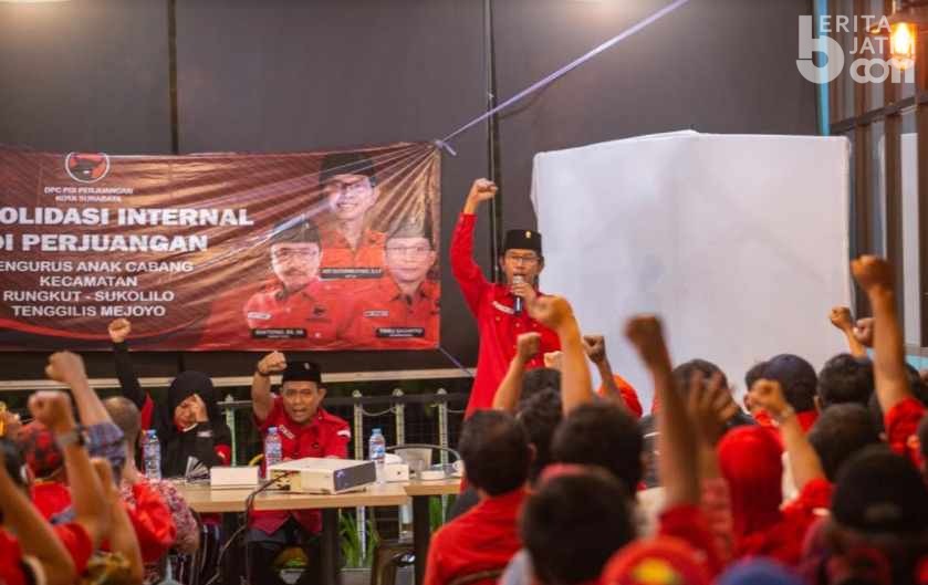 PDIP Solid Bergerak Menangkan Eri-Armuji di Pilkada Surabaya