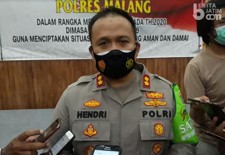 Polres Malang Janji Bubarkan Kampanye yang Melanggar Protokol Kesehatan