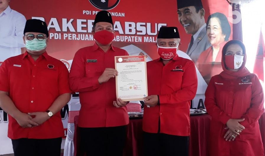 Sudah 10 Tahun Jago PDIP Gagal Rebut Kursi Bupati Malang