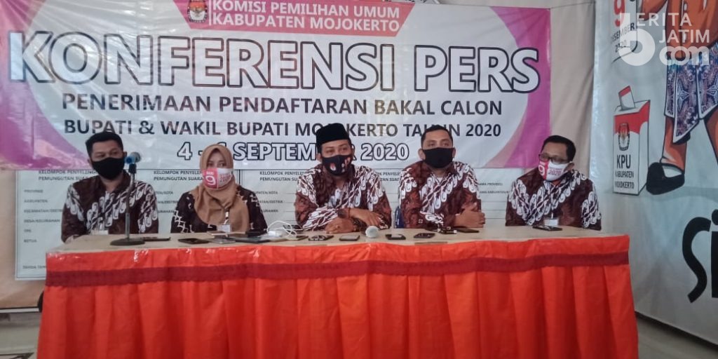 Meski Datang Bersamaan, YONI Jadi Pendaftar Pertama, Ini Penjelasan KPU Kabupaten Mojokerto