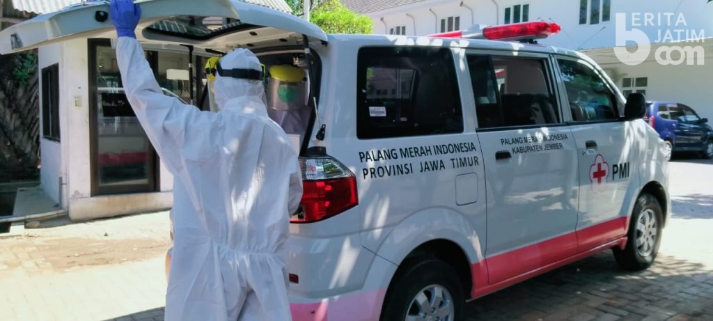 Satpol PP yang Jaga Kantor Bupati Jember Dimakamkan dengan Protokol Covid