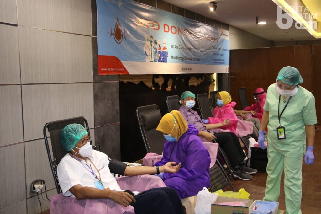 Perwira Pertamina Semangat Berbagi di Masa Pandemi