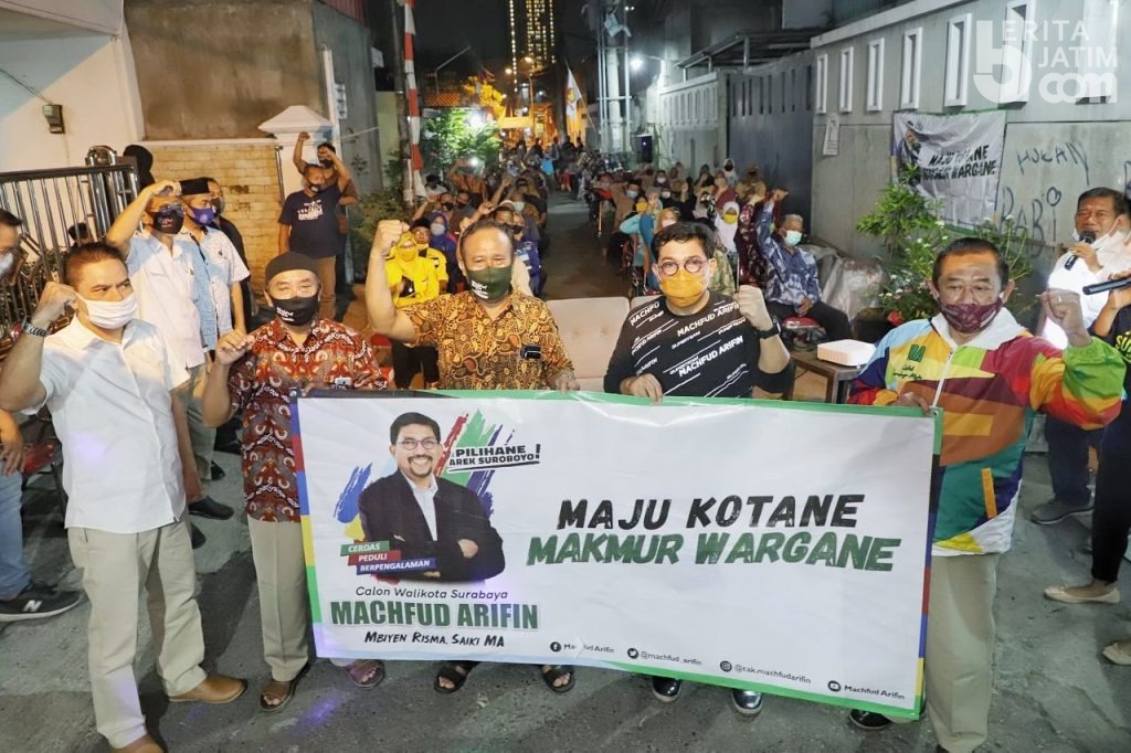 Totalitas Pilih Machfud Arifin, Warga Kapasmadya Inginkan Pemimpin yang Punya Kredibilitas